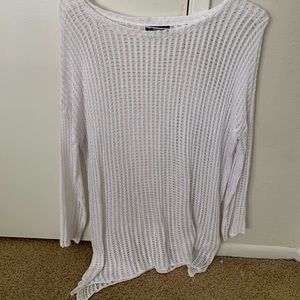 Knit pool cover up